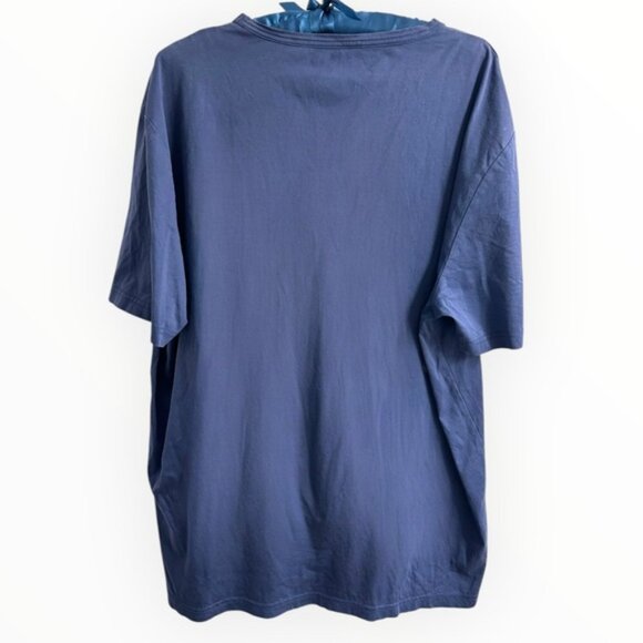 TIGER OF SWEDEN designer men’s OLAF T-SHIRT top LIGHT INK navy prima cotton XXL - Picture 8 of 12
